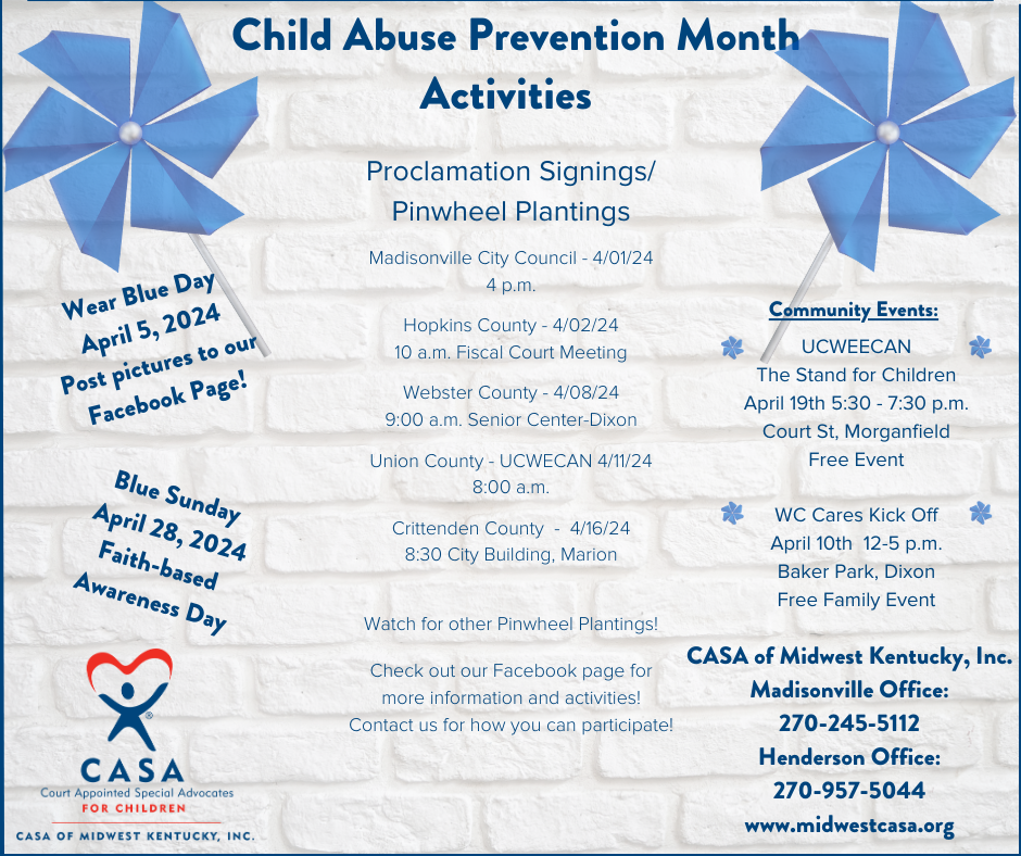 Child Abuse Prevention Month Activities 4